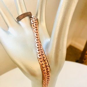 Vintage Copper Necklace & Tribal Ring Size 8